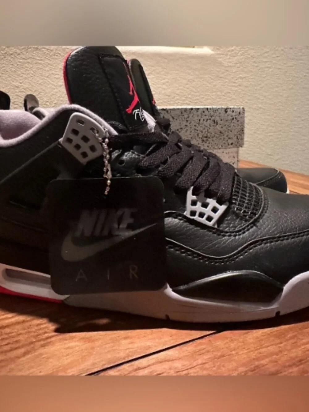 Nike Air Jordan 4 Bred Reimagined